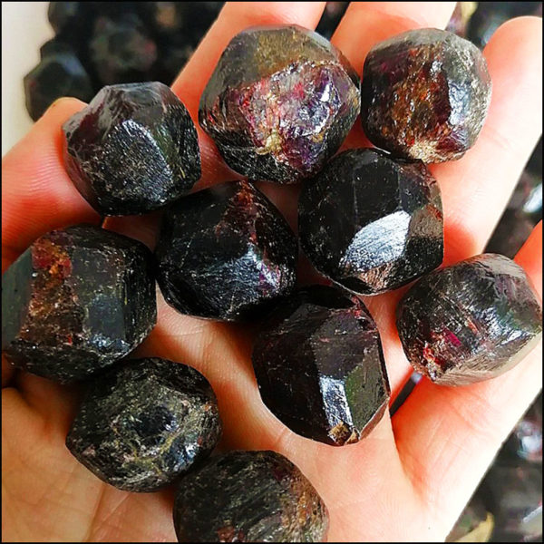 Large Natural Raw Rough Red Garnet Crystal - Image 2