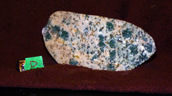 Mutton Fat Jade (Green inclusions) sillimanite - D