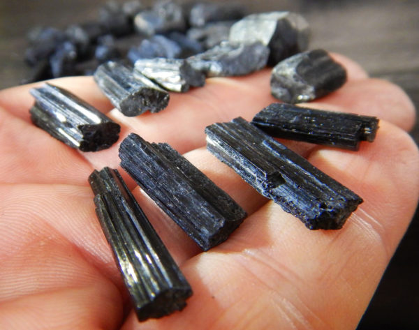 Black Tourmaline Crystals