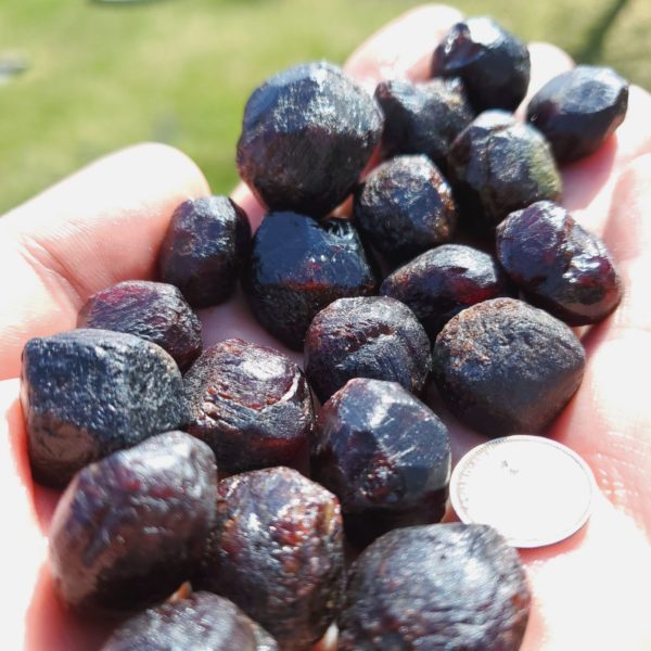 Large Natural Raw Rough Red Garnet Crystal