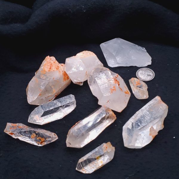 Medium Quartz Crystals from Arkansas