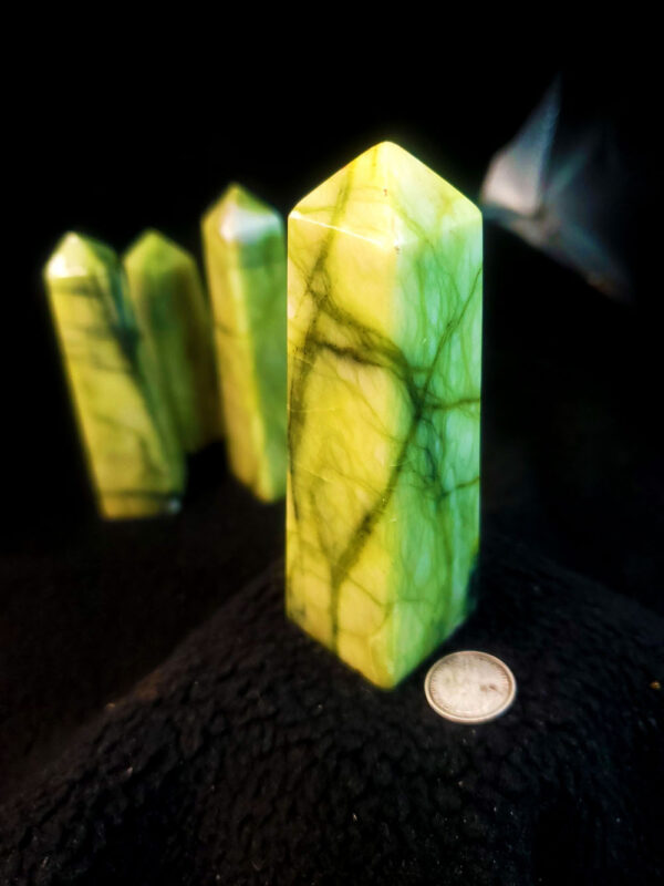 Jade Pillar  light green