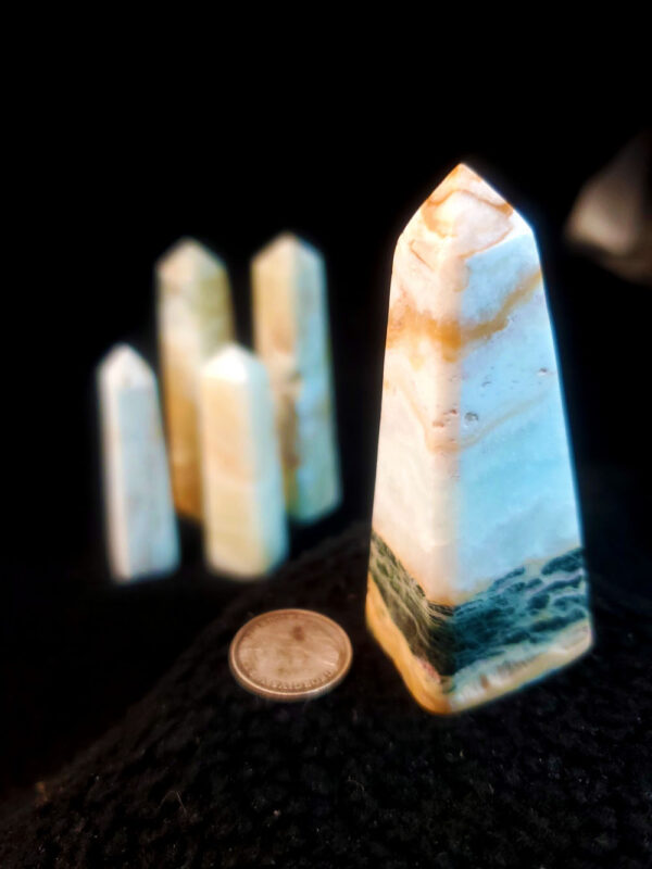 Blue Calcite Pillar