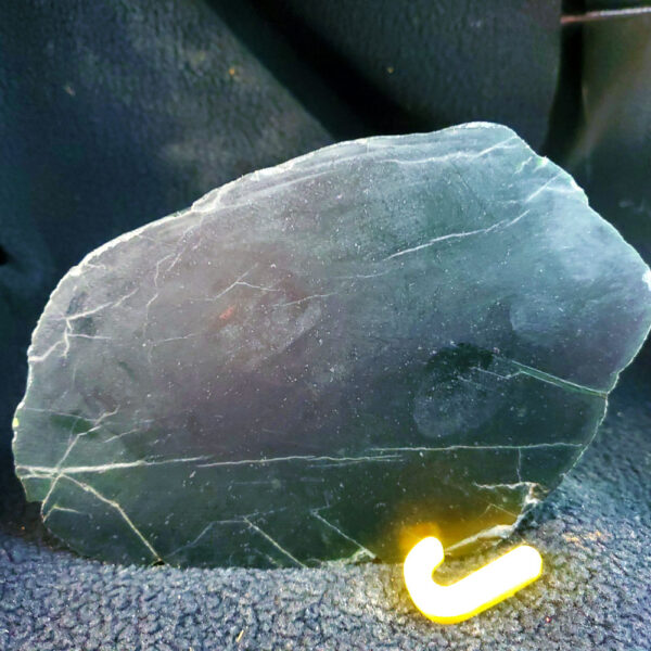 Black Nephrite (Black Jade) - J