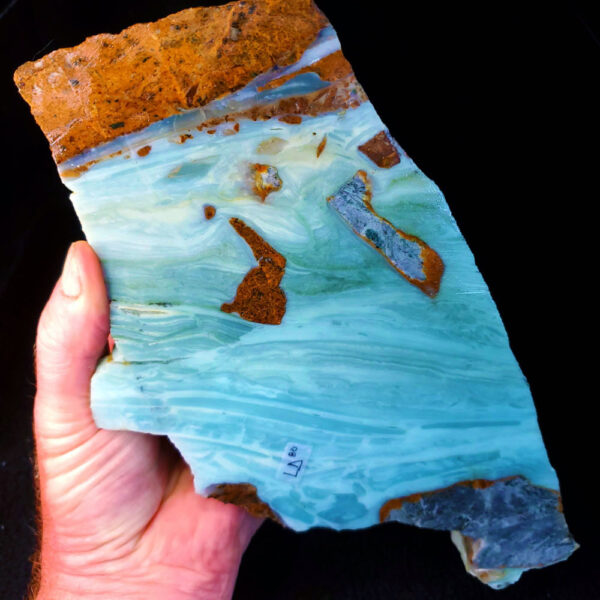 Ocean picture stone - large D