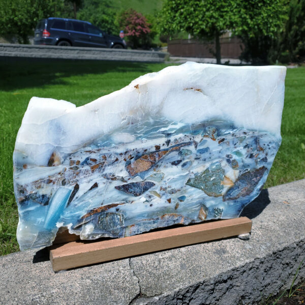 Large Ocean Picture Stone Slabs #13