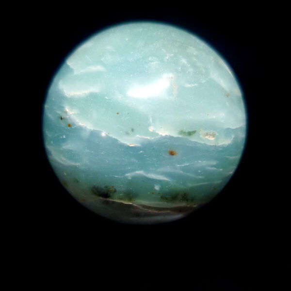 Ocean picture stone sphere J