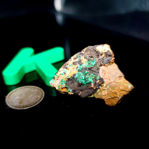 Malachite and azurite specimen K