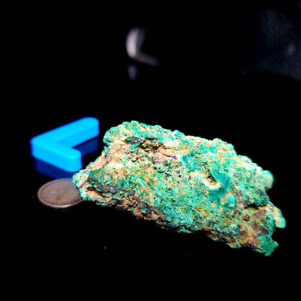 Malachite and azurite specimen L