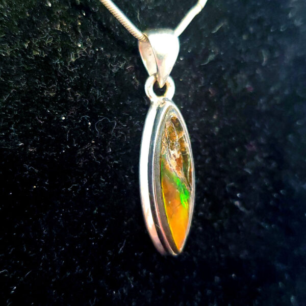 Ammolite Pendant A