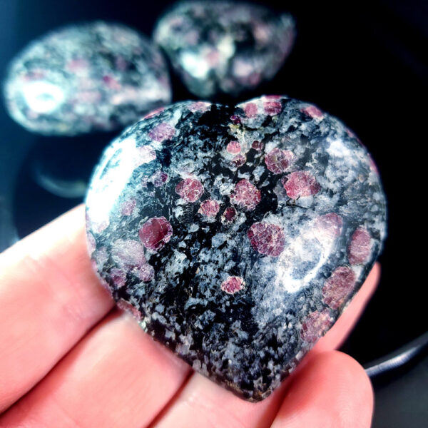 Garnet heart