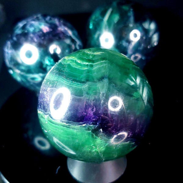 Fluorite sphere