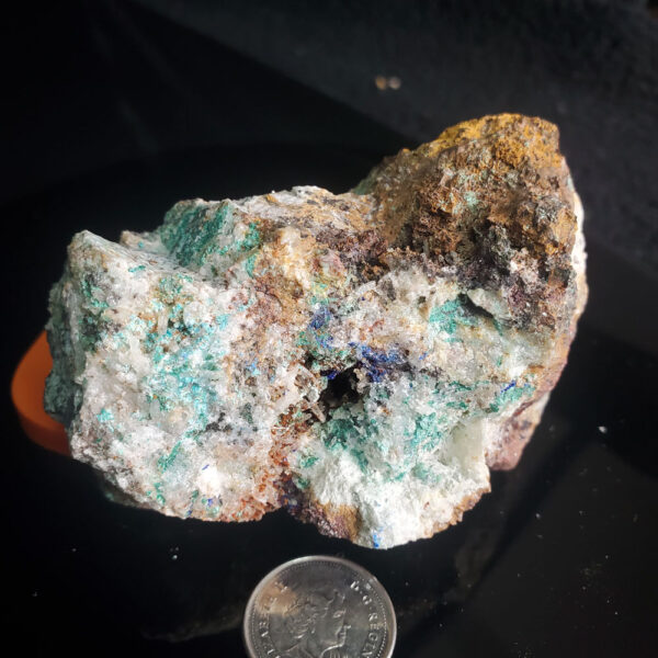 Malachite and azurite specimen U