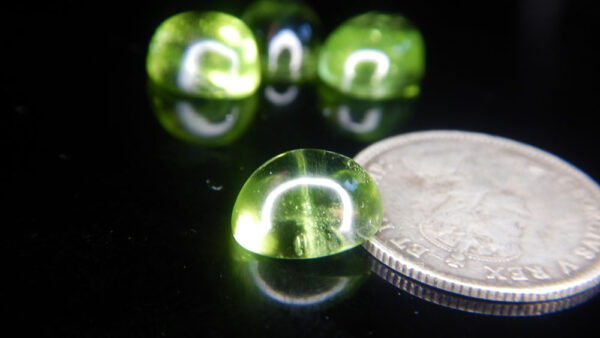 Peridot cabochon medium oval