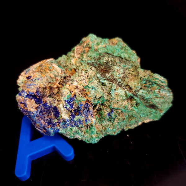 Malachite and azurite specimen A