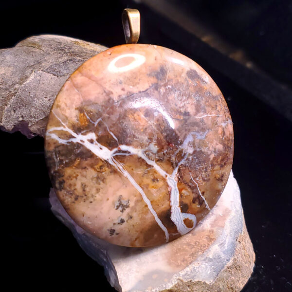 Jasper pendant - large