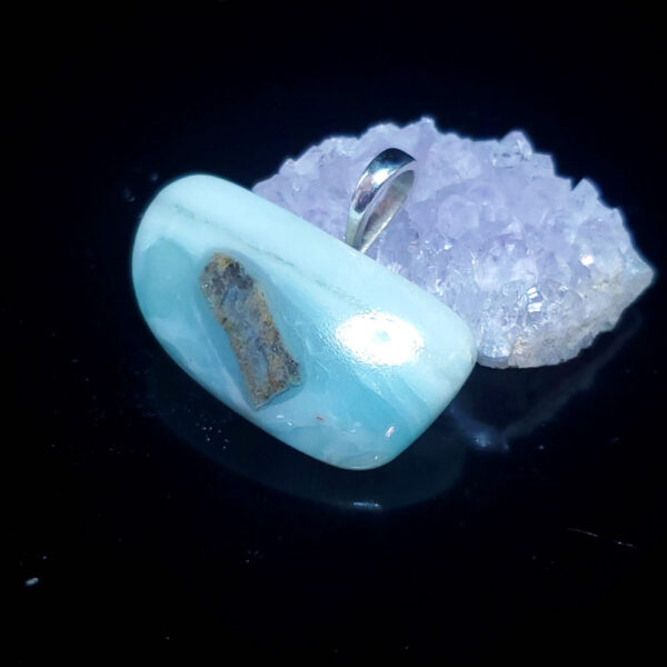 Ocean Picture stone pendant P