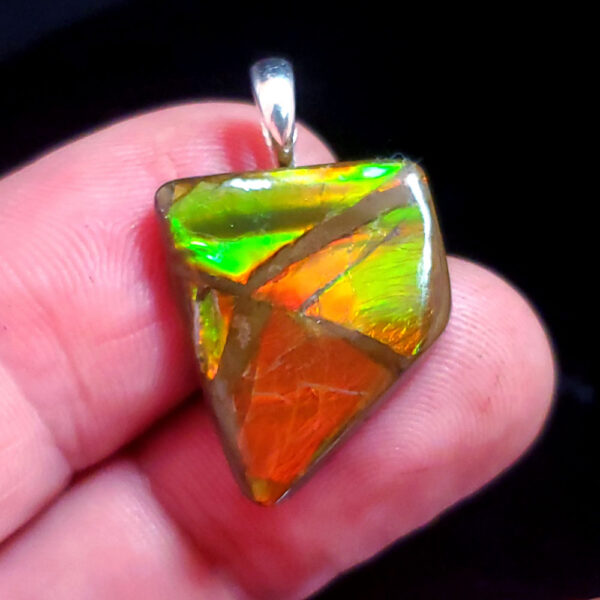 Ammolite Pendant S