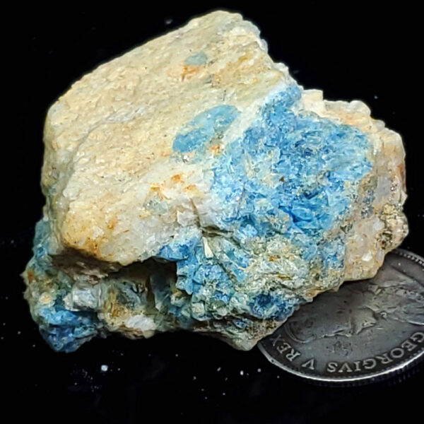 Blue Beryl from Mt Antero F