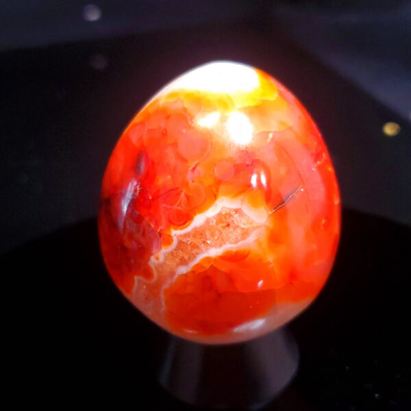 Carnelian Agate egg shape A