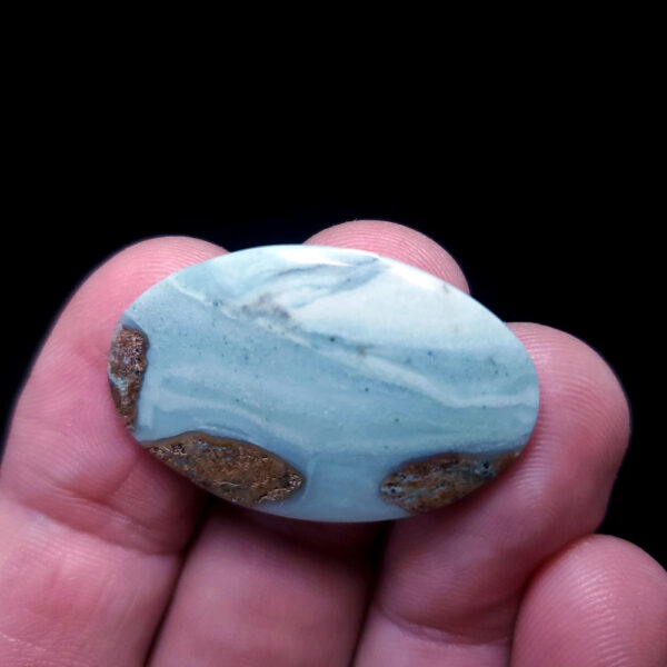 Ocean picture stone cabochon A