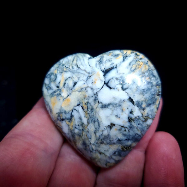 Pinolite Heart Palm stone A