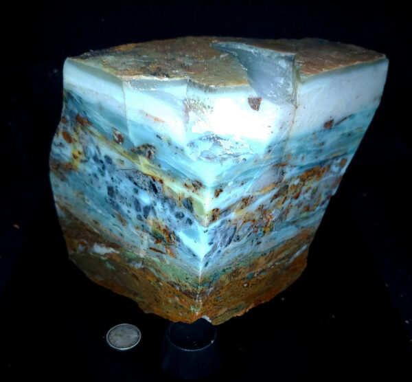 Ocean picture stone - large J