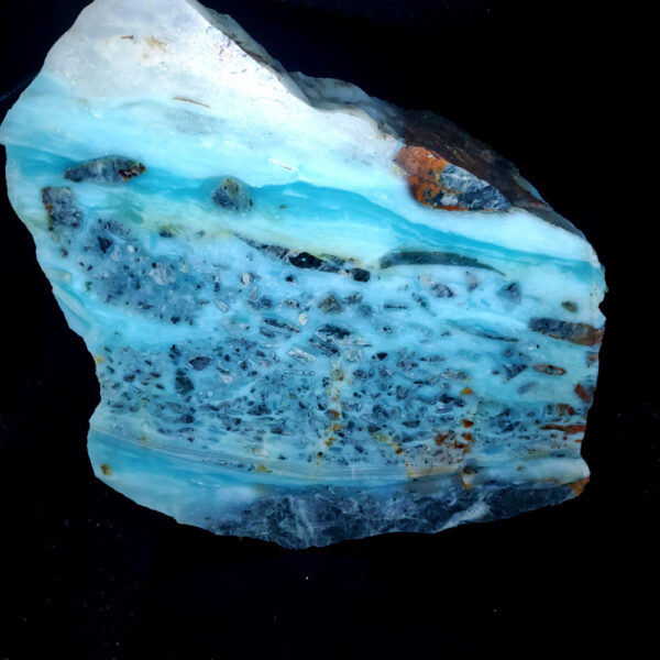 Ocean picture stone - large O