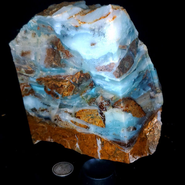 Ocean picture stone - large V