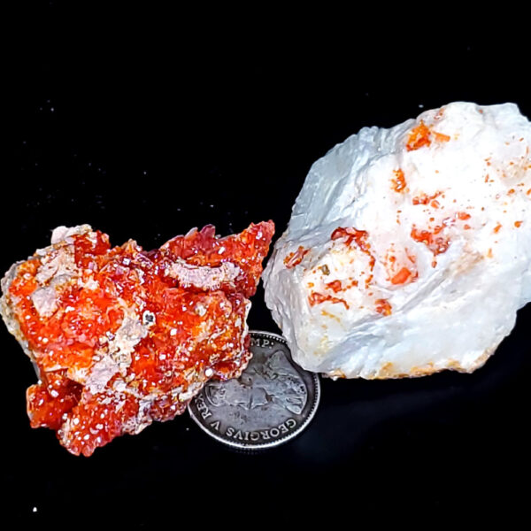 Vanadinite Specimen (Lot of two)  52g