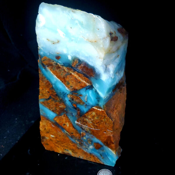 Ocean picture stone - large E Dayna Blue - Image 2