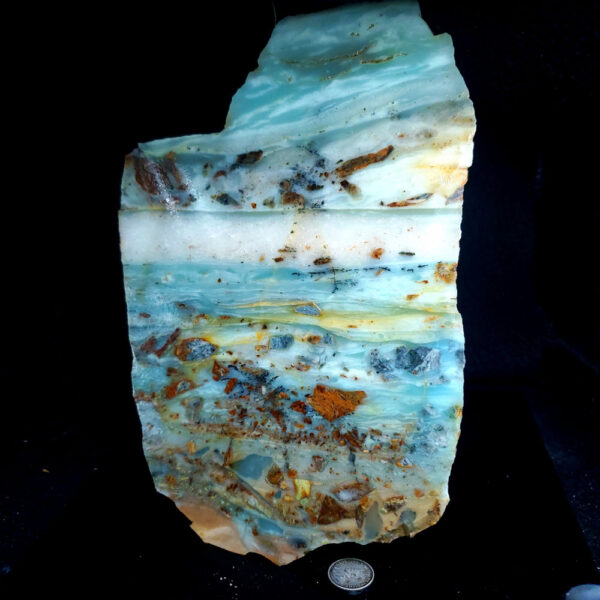 Ocean picture stone - large W