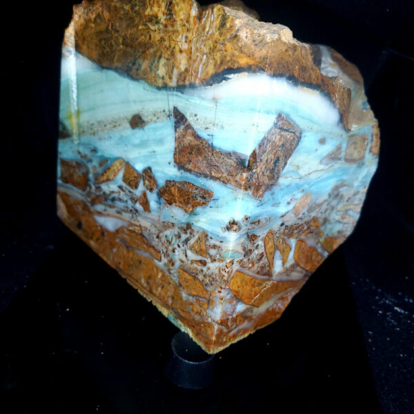 Ocean picture stone - large Z (6")