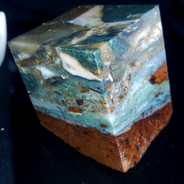 Ocean picture stone - Sphere Blank H (2.5")