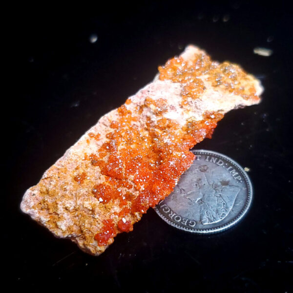 Vanadinite crystals specimen 5g