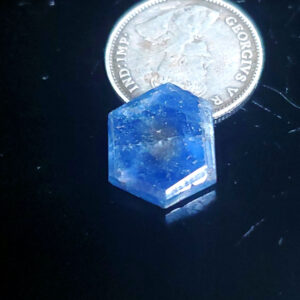 Blue Sapphire Polished flat D