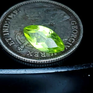 Facetted Marquise Peridot .6 ct