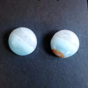 Ocean Picture stone earring set L