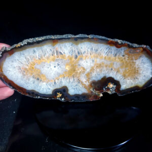 An agate slab Large B