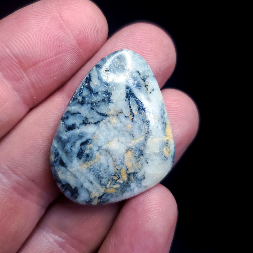 Pinolite Cabachon B – Dan Hurd Prospecting