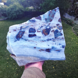 Ocean picture stone - large U