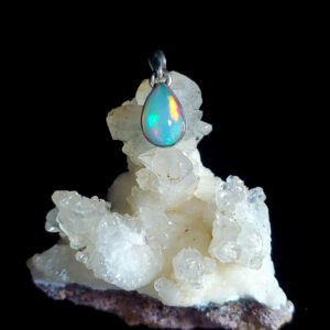 Precious opal pendant B