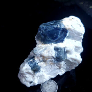 Blue Jay sapphire from August video specimen C