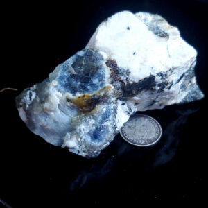 Blue Jay sapphire from August video specimen I