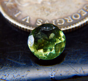 Montana sapphire facetted C $315/ct