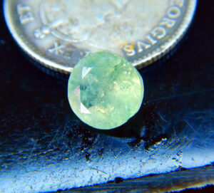 Montana sapphire facetted J $210/ct