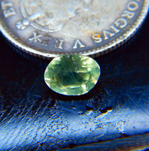Montana sapphire facetted K $210/ct