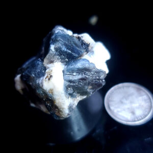 Blue Jay sapphire from August video specimen O