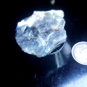 Blue Jay sapphire from August video specimen P