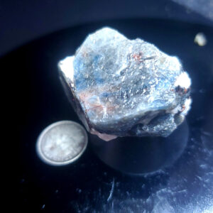 Blue Jay sapphire from August video specimen U